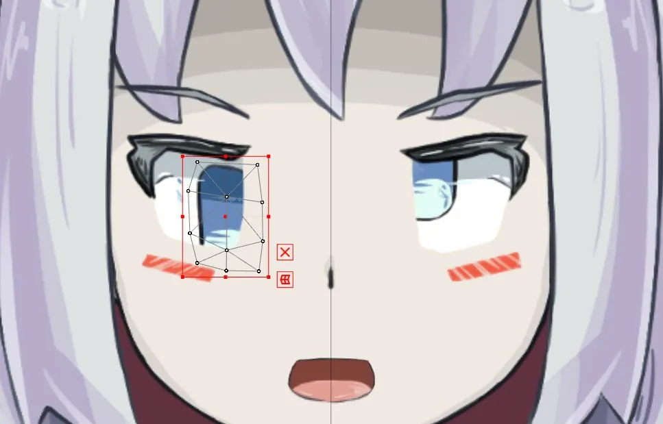 Adjusting Eye Layer