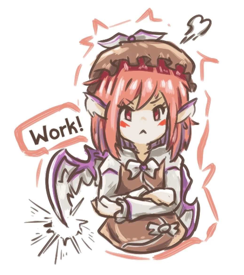 Mystia telling you to go to work (yes ma'am)